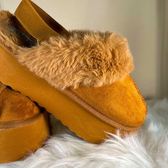 Shoes - Cozy Tan Suede Women's Shoes